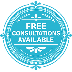 Free Consultations Available Badge